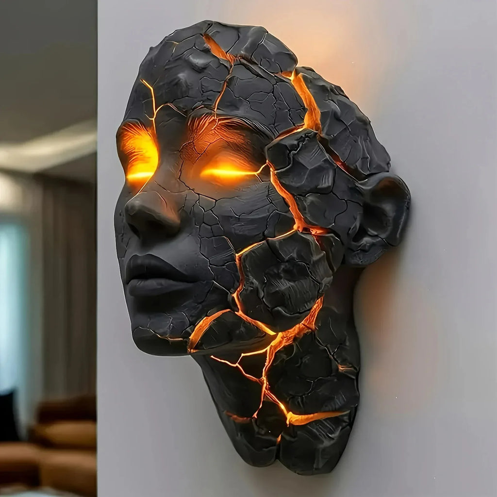 Volcanic Cracked Soul Wall Lamp