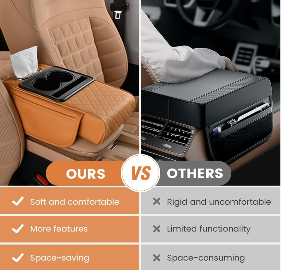 Car Arm Rest Box Pad