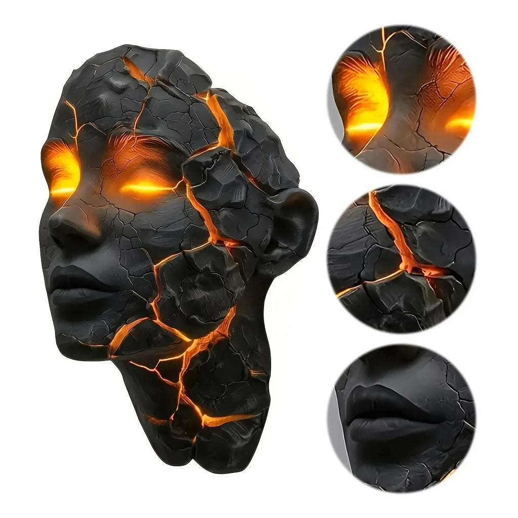 Volcanic Cracked Soul Wall Lamp