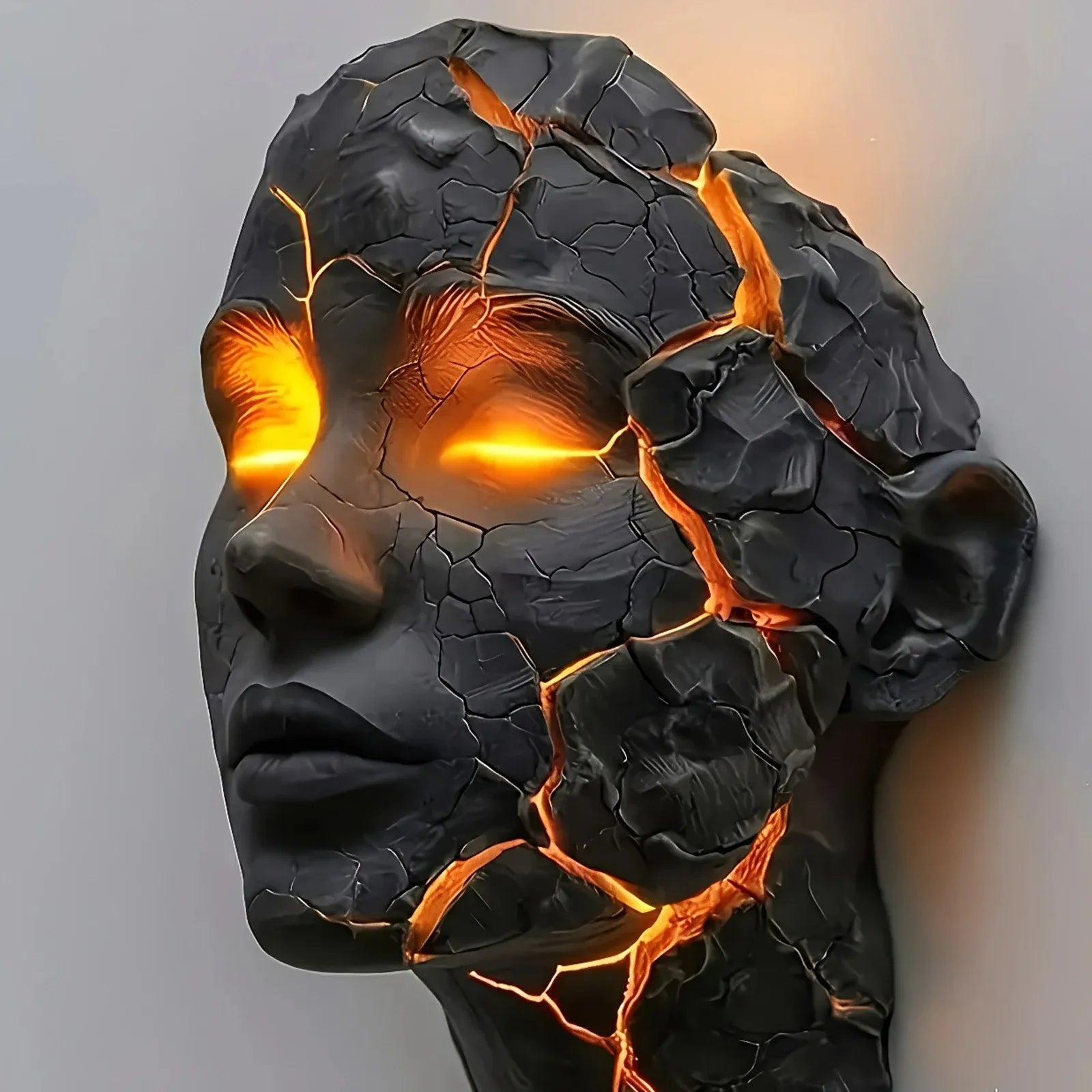 Volcanic Cracked Soul Wall Lamp