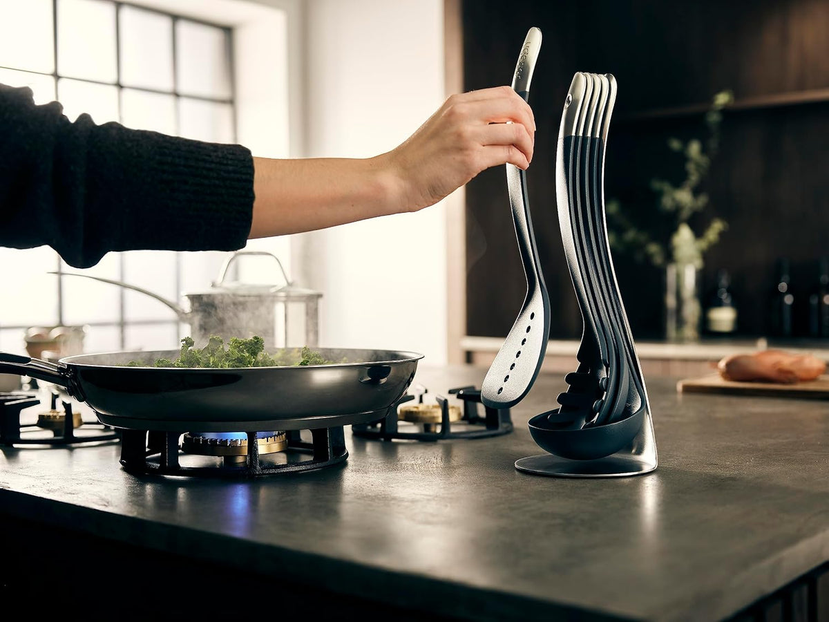 Magnetic Stainless Steel Cooking Utensil Set