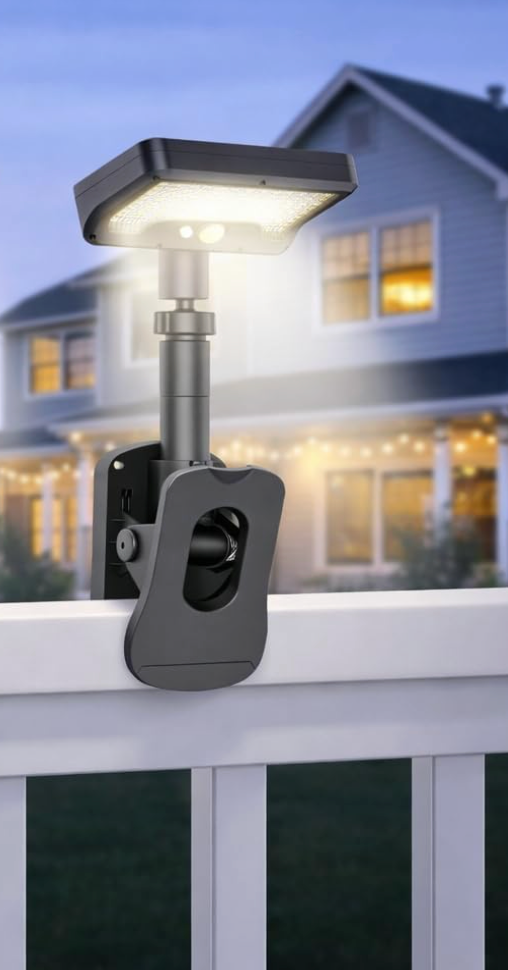Clip-On Motion Sensor Solar Light