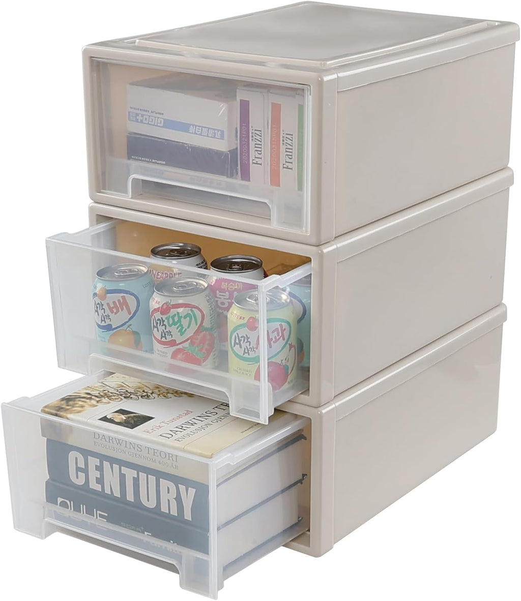 Stackable Plastic Storage Drawer