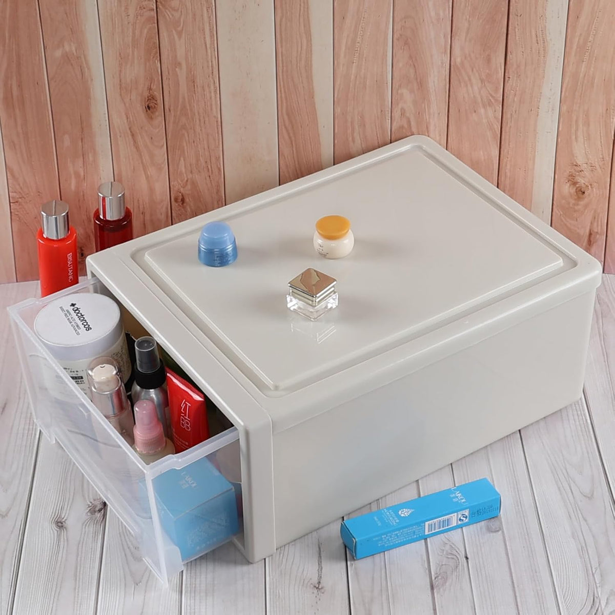 Stackable Plastic Storage Drawer