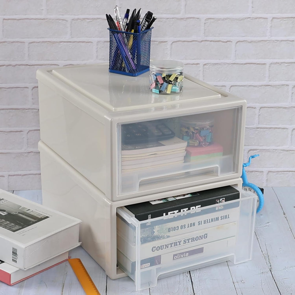 Stackable Plastic Storage Drawer